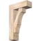 Ekena Millwork Balboa Block Smooth Bracket w/ Offset Brace, Douglas Fir, 7 1/2"W x 22"D x 34"H BKT0806X22X34BOA05SDF - alternate 1